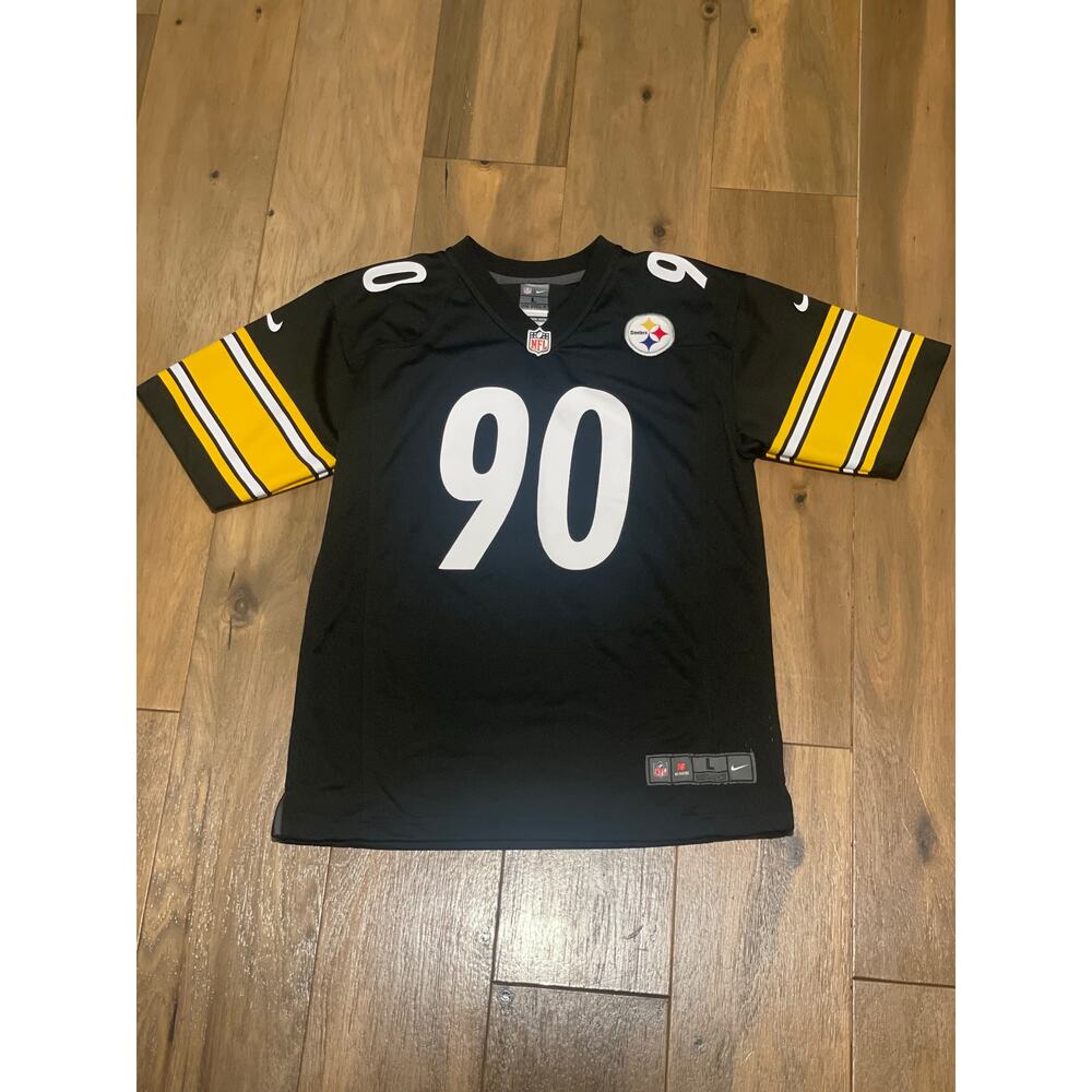 T.J. Watt NFL Pro Line Youth Jersey – Black & Yellow, Size Large (NWOT)